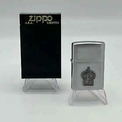 Zippo VTG Lighter CAMEL Pleasures Of The Casbah Silver Mosque New In Box USA NWT • £71.35