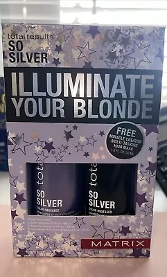 Matrix Total Results SO Silver Purple Shampoo & Conditioner Set For Blonde Hair  • $39.98