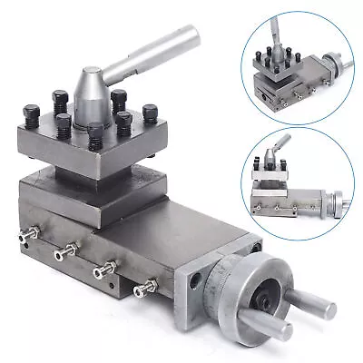 METAL LATHE CROSS SLIDE & TOOL HOLDER Compound Lathe Parts Stroke 90mm M5*35 NEW • $82.70