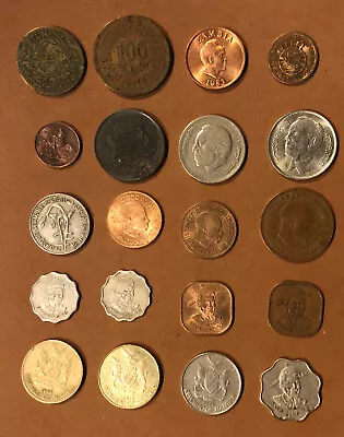 $24.75 • Buy Africa 20 Coins:1921-2010 Swaziland,zambia,tunisia,morocco,namibia,sudan,sierra