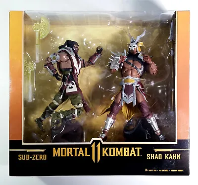 Mortal Kombat 11 Series  SHAO KAHN & SUB-ZERO   2Pk  MCFarlane Action Figure New • $76.95