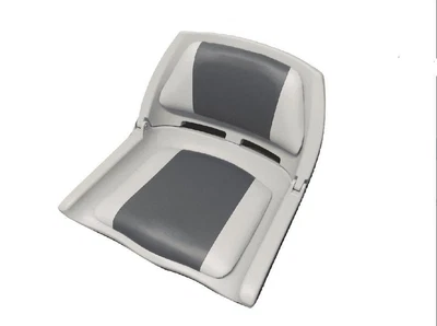 £75 • Buy Folding Boat Seat In Charcoal And Grey X2 (Marine Yacht Fishing Speedboat Rib)