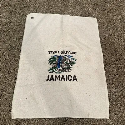 Tryall Golf Club Jamaica Vintage Logo Golf Towel • $14.99