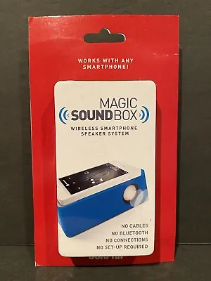 Sunpak Magic Sound Box For Smartphones Wireless Speaker Portable Green Brand New • $12.99