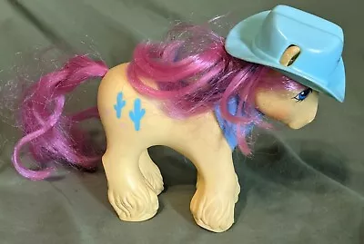 Vintage Hasbro My Little Pony Big Brother TEX 1987 G1 Cactus Cowboy W/  Bandana  • $84.99