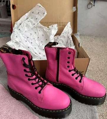 Dr Martens Pink Jadons Platform Size 9  • £175