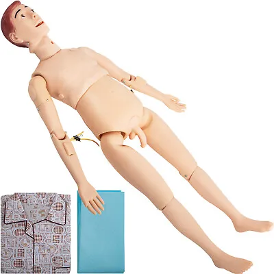 $206.90 • Buy VEVOR Male Manikin Model Anatomical Nursing Training Patient Care Teach Practice