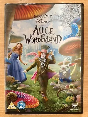£2.30 • Buy Tim Burton's Alice In Wonderland (2010) DVD, NEW SEALED