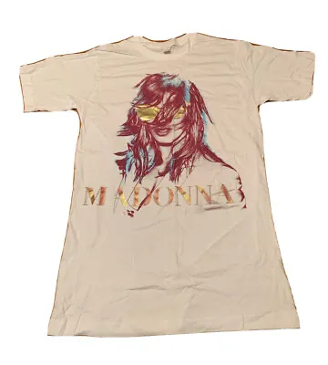 Rare Madonna MDNA Tour 2012 Concert Shirt Size S New W/ Small Spot • $34.99