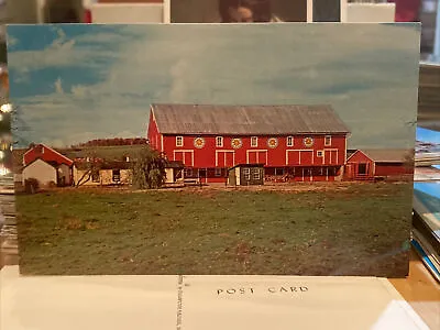 Hex Signs Barn Greetings From The Pennsylvania Dutch Country Vintage Postcard • $4.99