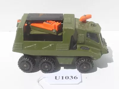 Matchbox Battle Kings K-111 Green Missile Launcher Poor-Fair FNQHotwheels U1036 • $14.04