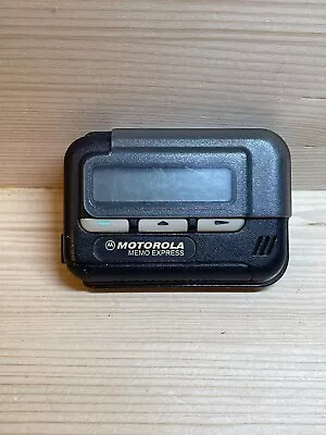 Motorola Memo Express Display Pager  Untested Parts Repairs • $24.99