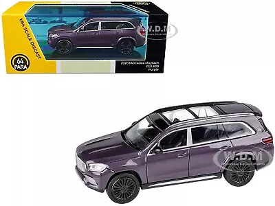 Mercedes-maybach Gls 600 Purple 1/64 Diecast Model Car By Paragon Pa-55308 • $14.99