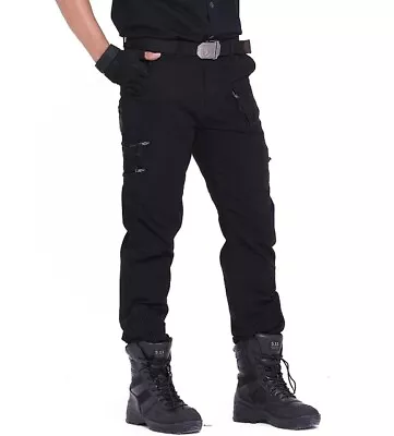 US Army Men's Pants Tactical Cargo Military Special Forces Multi Pocket Trousers • $47.49