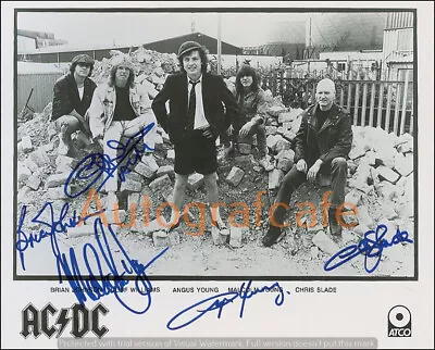 AC/DC 8 X 10 Inch Autographed Photo - High Quality Copy Of Original (a) • £5.97