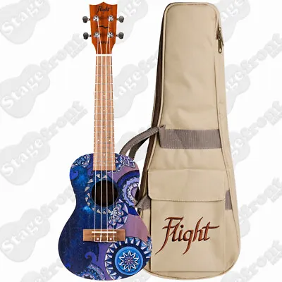 $139 • Buy Flight Auc33 Stardust Concert Ukulele With Bag