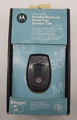 Vintage Motorola Portable Bluetooth Hands Free Speaker T305 Model #89082J • $35
