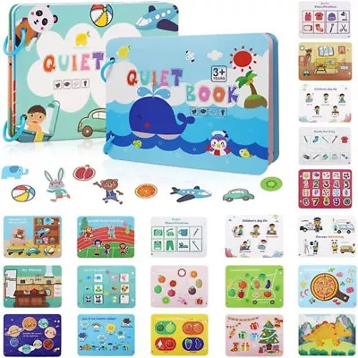 Busy Board For Toddlers Kids Montessori Toys For 1 2 3 4 Year Old Boys Toys Age • $12.90