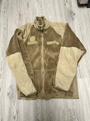 ARMY AIRFORCE OCP FLEECE JACKET MEDIUM-Regular COYOTE BROWN GEN III Cold Weather • $45