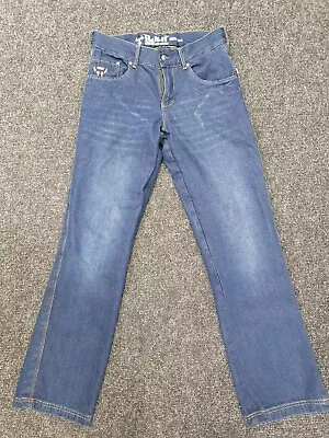 Bull-it Straight Cut Covec Denim Blue Motorbike Motorcycle Jeans 32 R • £75