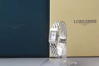 [N.MINT W/Case ] Longines Dolce Vita L5.158.0 Diamond Bezel Quartz Women's Watch • £539.43
