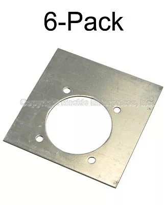 Backing Plate For 6000 Lb. Recessed D-ring 6-Pack • $26.37