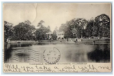 1907 Thornedale Residence Of O Thorne Millbrook NY Wassaic NY Postcard • $29.95