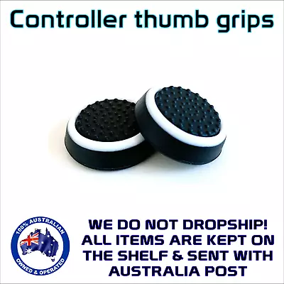 2x Analogue Controller Thumb Grips- PlayStation PS4 PS5 Xbox X/S Nintendo Switch • $5.45