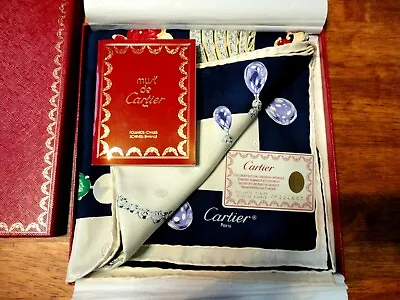  Must De Cartier Scarf 100% Silk FRANCE • $350