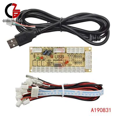 Zero Delay Arcade USB Encoder PC To Joystick Button For MAME Fight Stick Control • $8.83