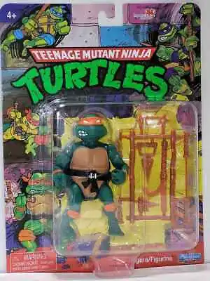 Michelangelo Teenage Mutant Ninja Turtles Classic Basic Retro 4  Figure Playmate • $24.95