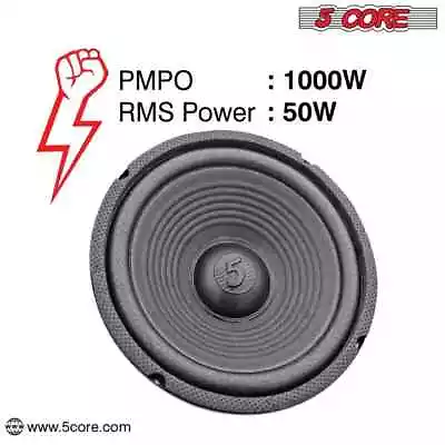 5 Core 8  Car Woofer 4 Ohm 50W Rms 0.81  Copper Coil • $13.50