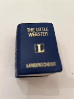 Little Webster Miniature Dictionary Langenscheidt Lilliput 2  Book Germany • $15