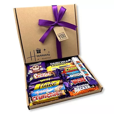 Cadbury Chocolate Hamper Personalised Fathers Day Easter Gift Box Birthday • £15.49