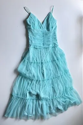Gunne Sax Vintage Tiered Tulle Dress • $40