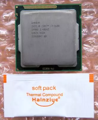 £27.99 • Buy Intel Core I7-2600 SR00B Quad-Core 3.4GHz/8M Socket LGA1155 Processor CPU