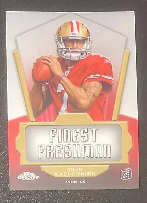 Colin Kaepernick 2011 Topps Chrome ROOKIE Finest Freshman #FF-CK - San Francisco • $3