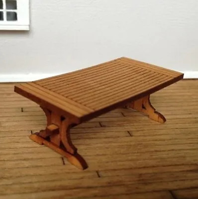 Dollhouse Miniature Turnstone Dining Table KIT - 1:48 Scale • $8