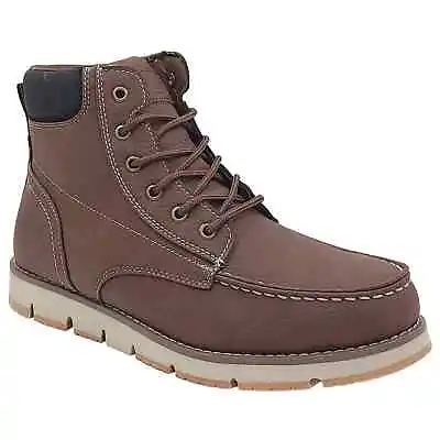 Levi's Men Classic Chukka Work Boots Dean WX UL Size US 9.5M Mahogany Brown • $25.90