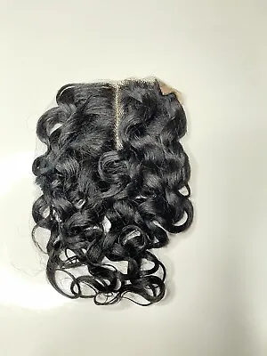 4x4   Lace Closure Brazilian Human Hair Extensions Frontal Curly Lace Frontal • £19