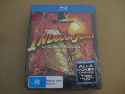 $37.49 • Buy INDIANA JONES The Complete Adventures - Blu-ray Box Set - BRAND NEW