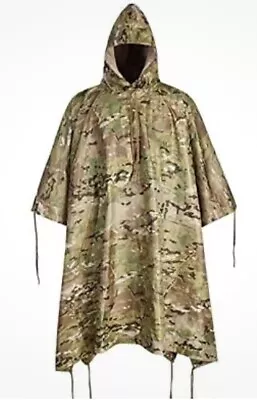 NEW Military Army Tactical Poncho W/p20000mm Military Grade Waterproof Material • $34.99