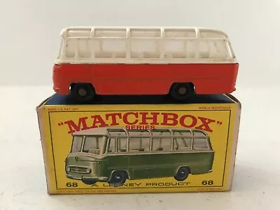 LESNEY MATCHBOX SERIES No.68 MERCEDES COACH + BOXED • £12.99