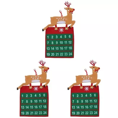  3 Pack Kids Kurta Pajama For Boys Countdown Calendars Wall Hanging • $21.43