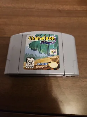 Chameleon Twist (Nintendo 64 1997) N64 Clean Label Authentic Cartridge Only • $27.95