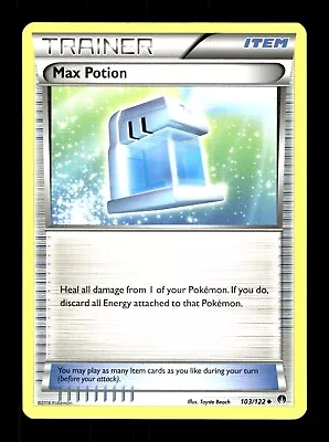 Pokemon XY Breakpoint Max Potion 103/122 • $0.99