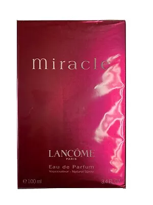 Miracle Perfume By Lancome 3.4 Oz EDP Spray For Women ORIGINAL FORMULA • $99.99