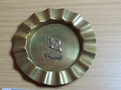 BP220:  Vintage Cruise Ship - S.S Orcades - Orient Line - Brass Dish • £5