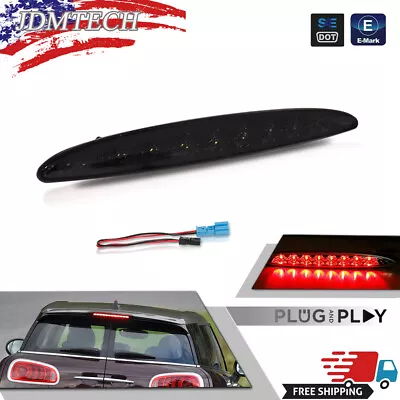 Fit For Mini Cooper R50 R53 02-06 Smoke Lens LED Rear 3rd Third Brake Light Lamp • $19.99