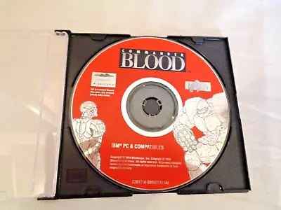 Commander Blood PC CD-ROM DOS Vintage Computer Game 1994 Mindscape (#6082) • $12.99
